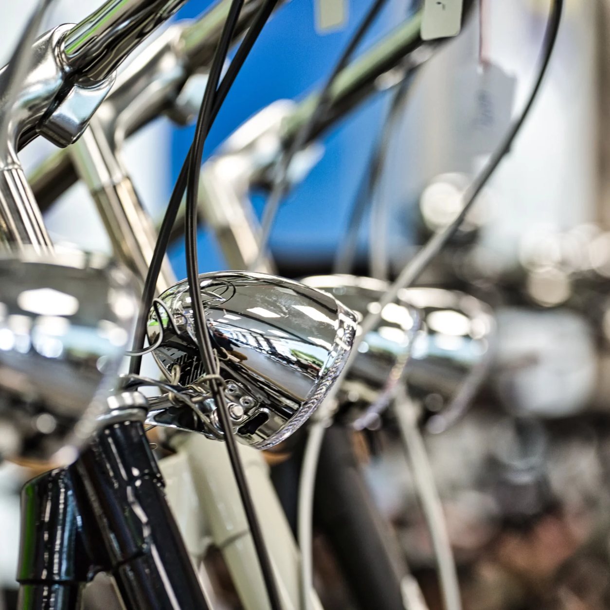 Lenker und Bremsanlage eines Gazelle Fahrrads