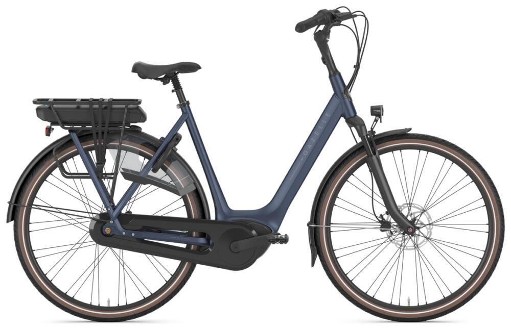 Gazelle Orange C8 Low-Step, Seitenansicht